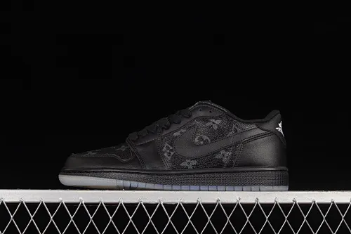 All categories Air Jordan Jordan series basketball shoes Air Jordan 1 Low Donkey brand x Air Jordan 1 AJ1 Joe 1 customized version low-top retro cultural basketball shoes CQ4277-003